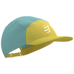 COMPRESSPORT 5 Panel Cap | Lemon Ether