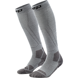 CEP Hiking Light Cushion Merino Compression Socks Damen | Grey