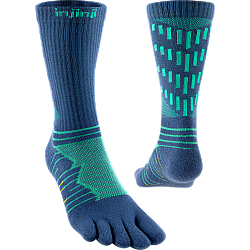 Injinji Ultra Run Crew Zehensocken | Poseidon | Mitteldick
