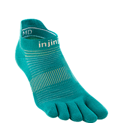 Injinji Run Lightweight No Show Zehensocken | Atlantis | D�nn