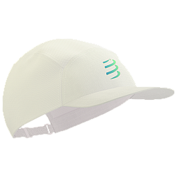 COMPRESSPORT 5 Panel Cap | Star White-Yellow