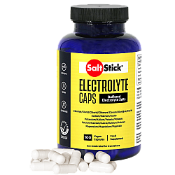 SALT STICK Caps | 100 Salz + Mineralstoff Kapseln | Mit Transportbox