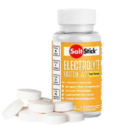 SALT STICK Fastchews | 60 Elektrolyte Kautabletten | Mit Transportbox