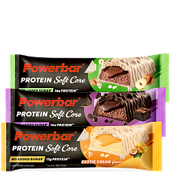 Powerbar Protein 33 % Soft Core Bar Testpaket