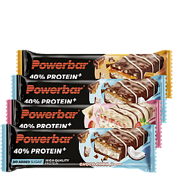 Powerbar Protein+ 40 % Protein Bar Testpaket