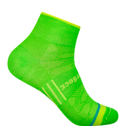 WRIGHTSOCK Coolmesh II Quarter | Key Lime | D�nn