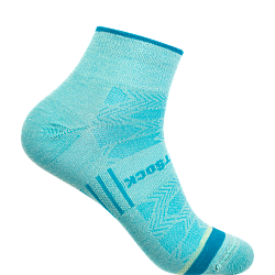 WRIGHTSOCK Coolmesh II Quarter | Seamist | D�nn