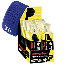 Powerbar PowerGel Original | 24 Gels + Headband | MHD 31.05.27
