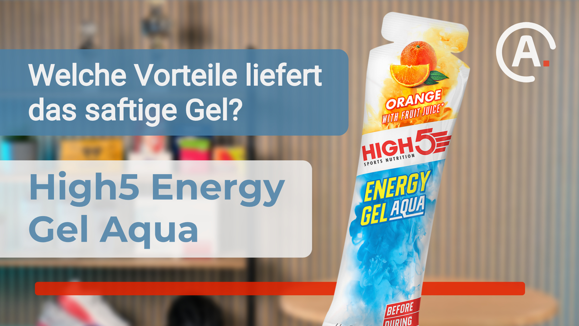 High5 Energy Gel Aqua Produktvorstellung | Fl�ssig, leicht und ohne Nachtrinken
