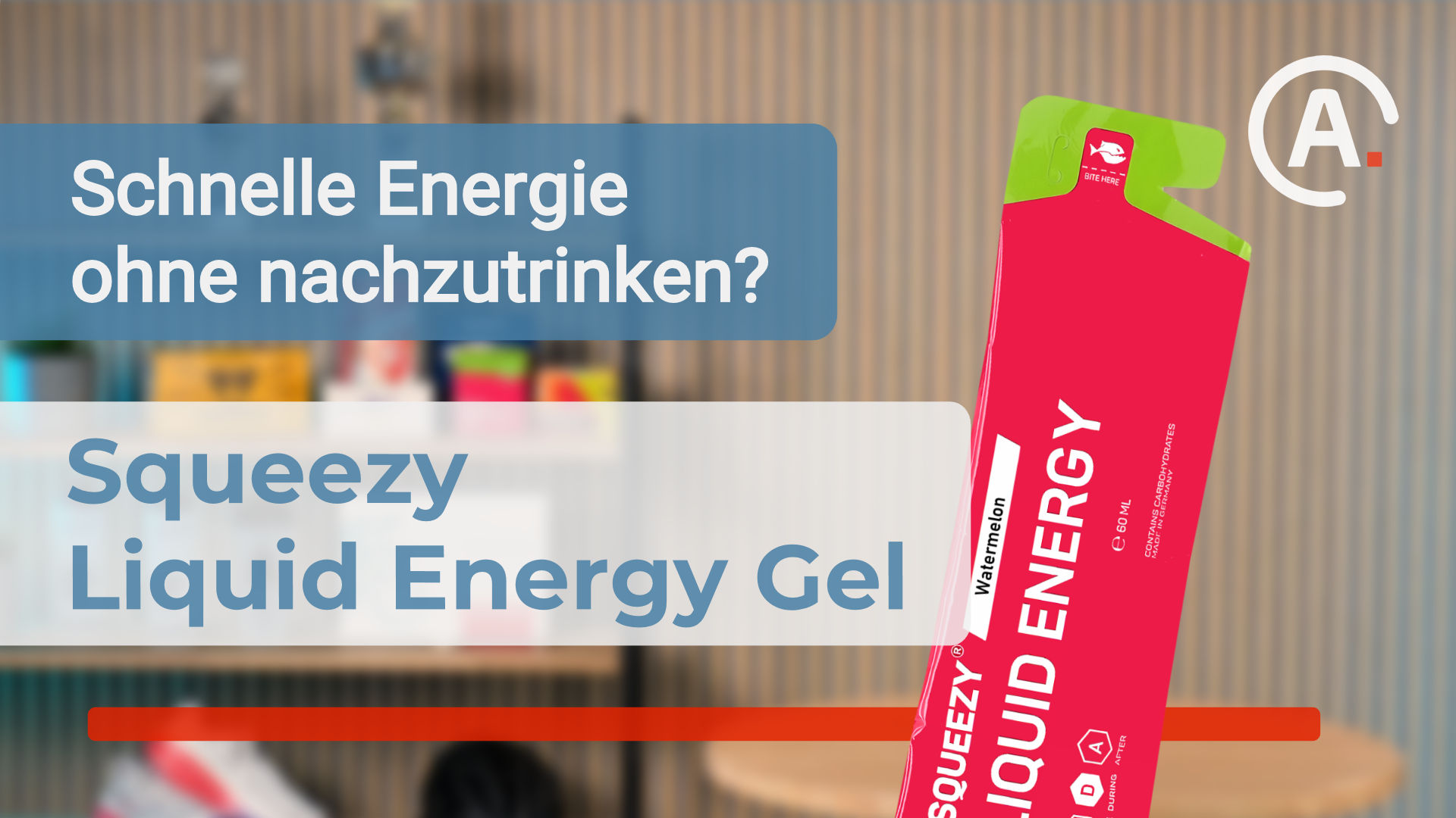Squeezy Liquid Energy Gel Produktvorstellung | Das fl�ssigste Gel von Squeezy