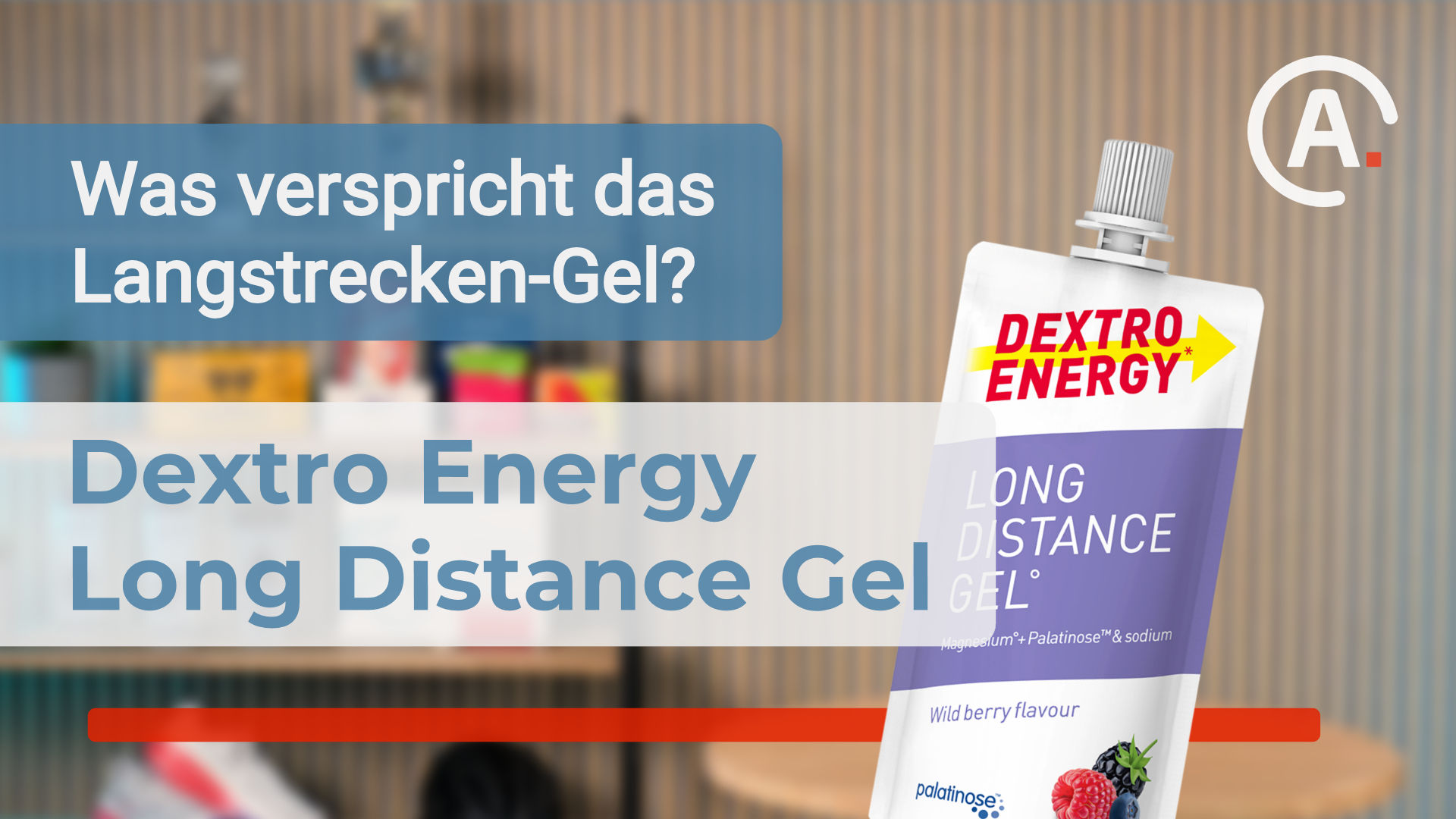 Dextro Energy Long Distance Gel Produktvorstellung | Optimierter Energiemix f�r lange Einheiten