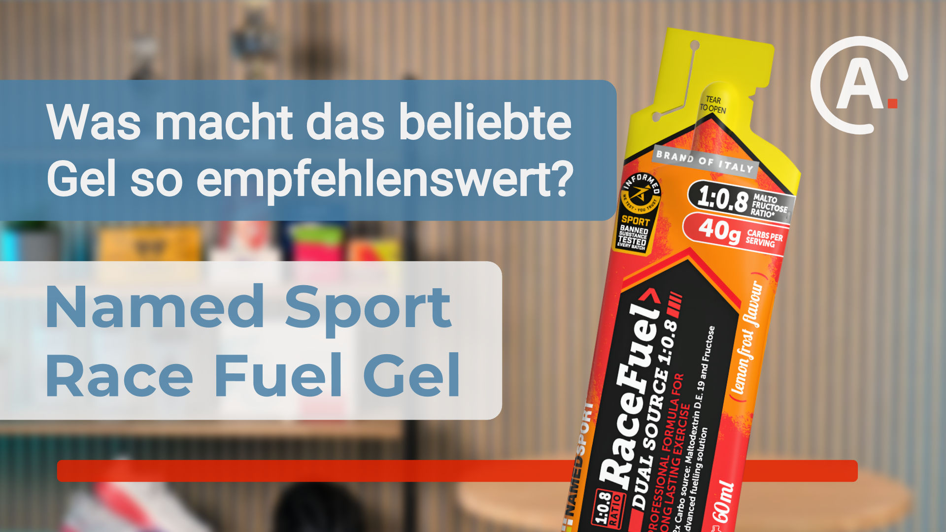NAMEDSPORT Race Fuel Gel Produktvorstellung | 1:0,8-Mix f�r hohe Intensit�ten
