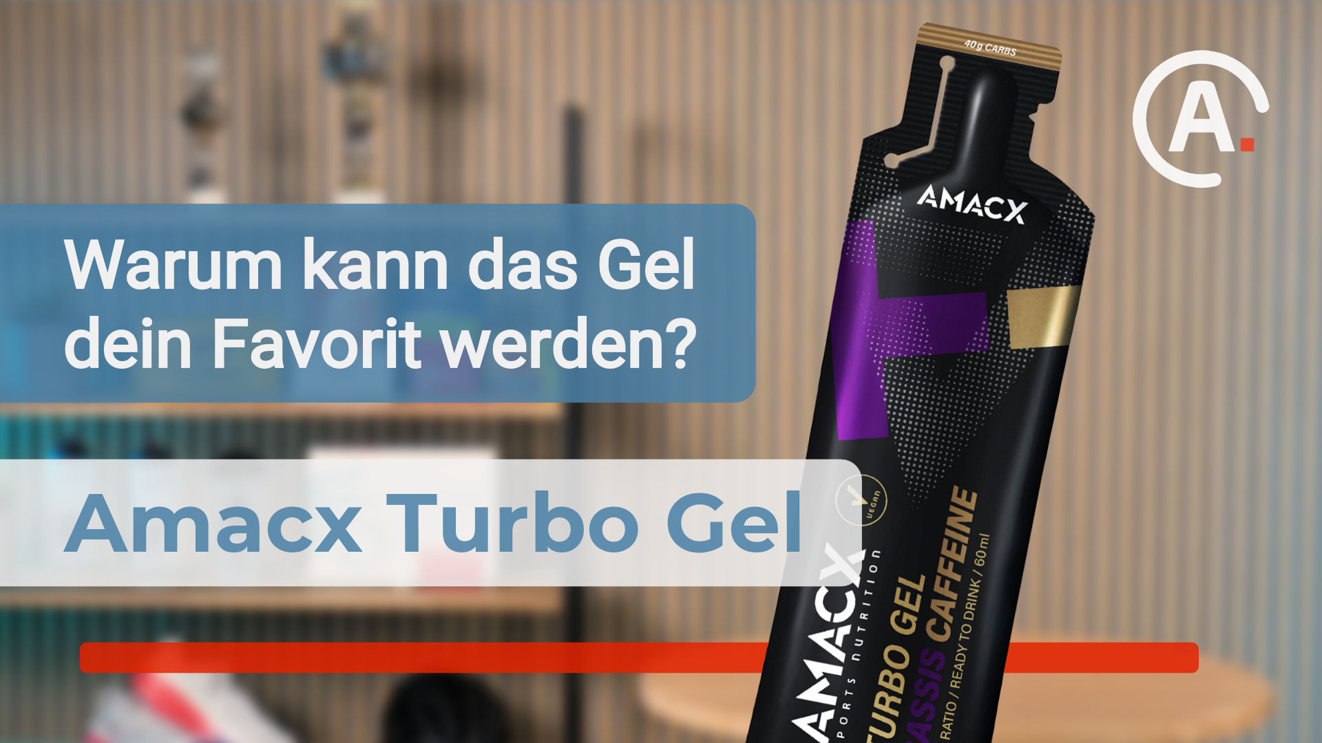 AMACX Turbo Gel Produktvorstellung | 1:0,8-Kohlenhydratmix f�r maximale Intensit�t